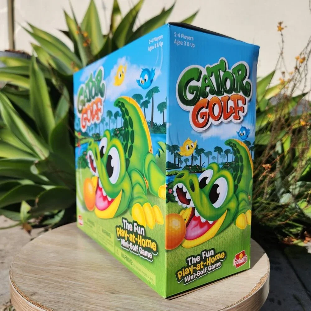 NEW Gator Golf Lawn Game Backyard Picnic Fun Minifigure Golf Putt CHRISTMAS GIFT